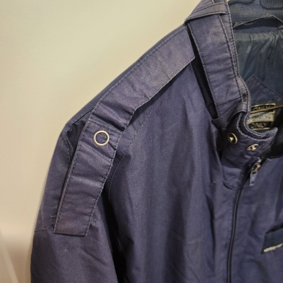 Vintage Member’s Only Classic Iconic Racer Jacket Navy Blue Men's Size 42 Large - Picture 10 of 15